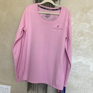 Ritz Carlton Sarasota Rash guard top XS / S pink Sea horse